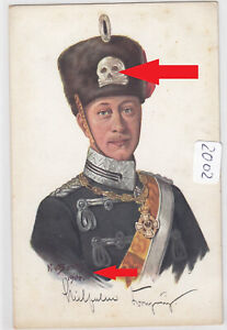 2002, Książę korony w czaszce - mundur husarów piękna karta kolorów!