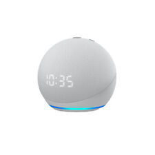 Amazon Echo Dot (4ème Gén.) Haut-parleur Intelligent - Blanc avec Horloge
