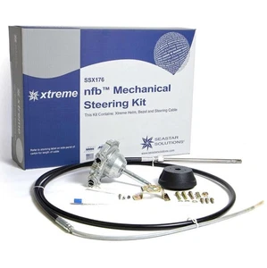12 Fuß SeaStar Xtreme NFB keine Rückmeldung mechanische Drehlenkung Kit Einzelkabel - Bild 1 von 15