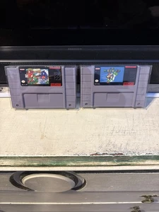 Super Mario World y Super Mario 2 Yoshi's Island: Super Nintendo SNES (1992) - Imagen 1 de 5