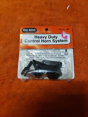 Du-Bro - Heavy Duty Control Horn System - New - Part 866 - JT25 - Image 1 of 4