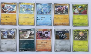 Pokémon Card Lot x10 – Commons/Uncommons | Scarlet & Violet Lapras, Koraidon - Picture 1 of 4