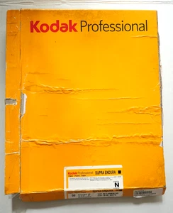 Kodak Supra Endura N 11x14" 27.9X35.6cm Expired Sealed Darkroom Photo Paper - Bild 1 von 8
