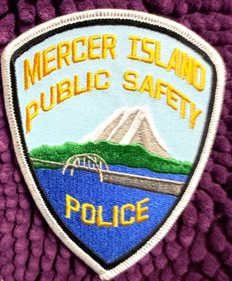 Mercer Island Public Safety Police & EMS Washington WA Patch Collectible Rare - Image 1 of 2