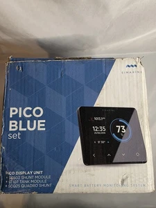 Simarine PICO Blue Set Panel Mount W/ Shunt Units Monitoring System New Open Box - Picture 1 of 16
