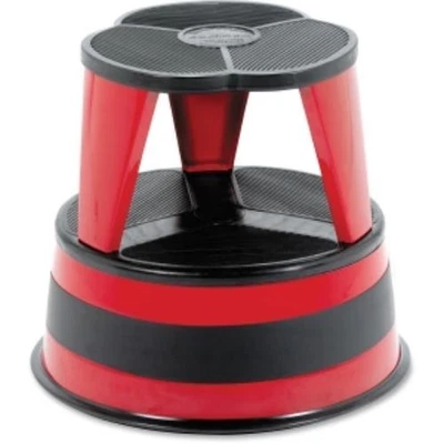 Cramer Kik-step 1001 Rolling Step Stool - 350 Lb Load Capacity - 14" - Red - Image 1 of 4