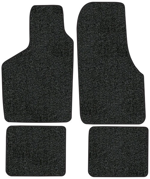 Alfombrillas Volkswagen Cabriolet 1985-1987 - 4 piezas - Cutpile | Se adapta a: convertible Foto 1 de 2