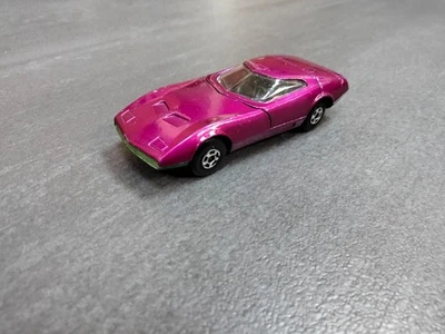 Matchbox Lesney Superfast No. 52 - Dodge Charger Mk III  dark purple diecast car - Image 1 of 4