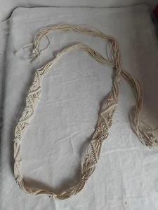 Woven-style tie-up belt 90cm-175cm - Picture 1 of 4