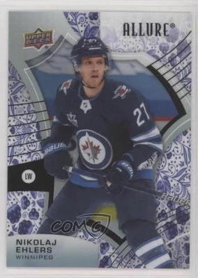 2021-22 Upper Deck Allure Blue China Nikolaj Ehlers #91 - Image 1 of 2