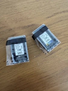 Canon PG 545XL & CL-546 XL / Schwarz und Farbe Patronen für Pixma Posten MG2400 - Bild 1 von 3