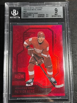 2024-25 Metal Universe Precious Metal Gems Red /100 Patrick Kane - Изображение 1 из 2