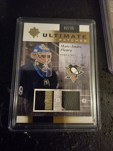 Patch Ultimate Collection 2011-12 Marc-Andre Fleury #02/35 gioco-usato patch - Foto 1 di 2