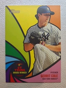 2024 Topps Heritage High Number - Garrit Cole AL Cy Young Award Winner #AW-3 - Picture 1 of 2