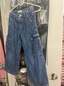 Zara Kids Jeans Wide Leg Size 9-10 - Picture 1 of 6