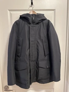 Woolrich GoreTex Parka Black Men Large - Picture 1 of 5