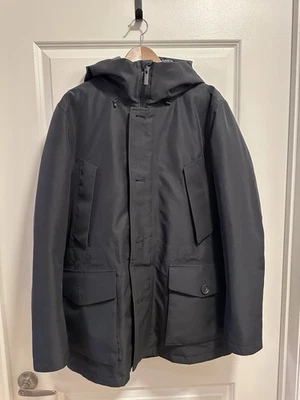 Woolrich GoreTex Parka Black Men Large - Image 1 of 4