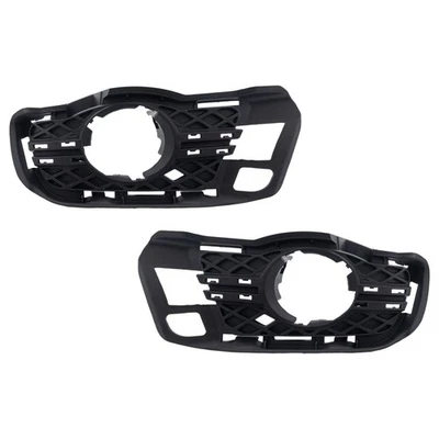 Juego de 2 rejillas de barra frontal de parachoques lado conductor y pasajero delantero para par MB C300 Foto 1 de 4