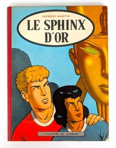 ALIX édition rare 1961 toilé Lombard N°2 "Le sphinx d'or" J Martin - Picture 1 of 12