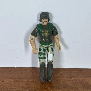 Gi Joe 1989 BACKBLAST V1 3.75” Action Figure Anti-Aircraft Soldier ARAH Vintage - Picture 1 of 6