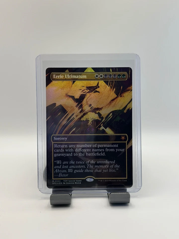 MTG, Eerie Ultimatum FOIL 104 NM (Borderless) Special Guests Foil - Image 1 of 1