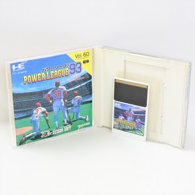 POWER LEAGUE 93 PC Engine Hu 2222 pe