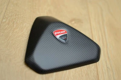 CARBON FIBRE FEVER Almohadilla de asiento Performance 100% fibra de carbono Ducati Panigale 959 / 1299