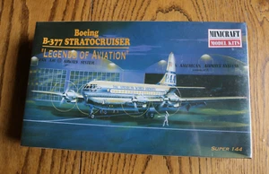 1:144 Minicraft Boeing B-377 Stratocruiser Pan Am Model Kit 14445 sealed NOS - Picture 1 of 6