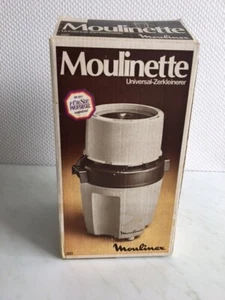 Vintage - Beige Moulinex Moulinette Universal-Zerkleinerer aus den 70er Jahren - Bild 1 von 8