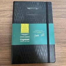 Aston Martin F1 Cognizant Notebook 2022 Height 21.5cm x Width 14cm Black