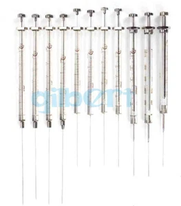 1/5/10/50/250/500/1000 Microlitri Siringa Gas Cromatografica Iniettore Punta Cono - Foto 1 di 41