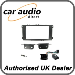 Connects2 CTKFD50 Ford Focus Mondeo 2007> Schwarz Doppel DIN Einbausatz - Bild 1 von 1