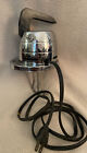 Vintage DORBY Electric 2 cup Glass Mixer Chrome Top Black Bakelite Handle Works!