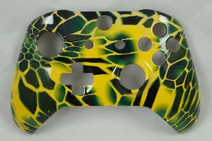 Escalas amarillas y verdes carcasa frontal para controlador Xbox One S modelo 1708 - Imagen 1 de 3