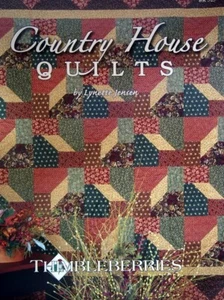 RARE, OOP & NEW! Thimbleberries COUNTRY HOUSE Quilt Book - 40 Pages - Full Color - Picture 1 of 2