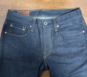 J Brand Mens Kane Raw Indigo Jeans ~ Slim Straight Leg ~ 31 Waist 26 Inseam - Picture 1 of 5