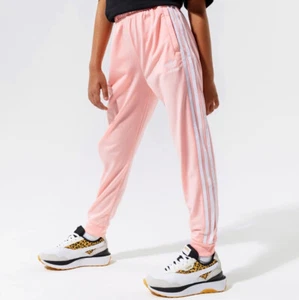 Adidas SST Training Pants Girls Superstar Joggers Sports Pants Pink White - Picture 1 of 7