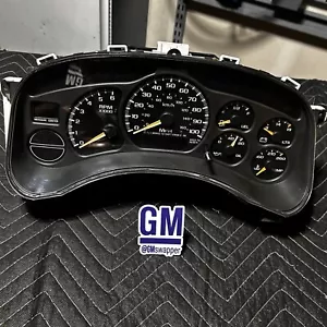 99-02 NBS Chevy GMC Tahoe Yukon Sierra MPH Speedometer Instrument Cluster OEM GM - Picture 1 of 22