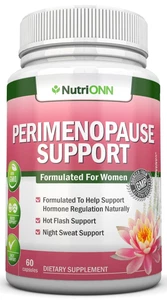 Perimenopause Relief - Support for Hot Flashes & Night Sweats - Mood Support - Picture 1 of 6