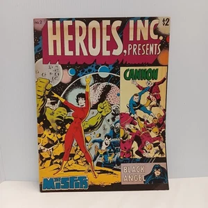 HEROES INC. PRESENTS CANNON #2 1976 CPL/GANG Publications Wally Wood Steve Ditko - Picture 1 of 7