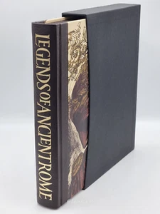 Myths and Legends of Ancient Rome - Folio Society - Leather - 2008 1st ed. - VGC - Imagen 1 de 12