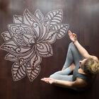 Lotus Mandala Schablone, Dekorativ Yoga Meditation Zimmerdekoration