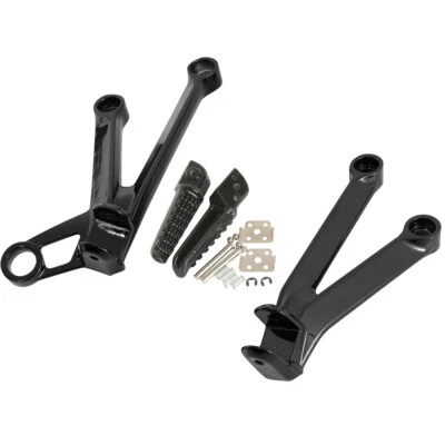 Aluminum Rear Foot Pegs rest Bracket Fit For Kawasaki Ninja ZX10R ZX-10R 04 05 - Image 1 of 4