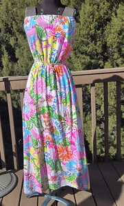 Lilly Pulitzer Target Nosey Posey Strapless Maxi Dress Womens Size Small NEW TAG - Picture 1 of 7