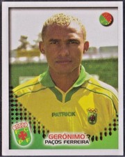 2002-03 Panini Futebol Portugal Stickers #235 Geronimo (Pacos Ferreira) PSA BGS