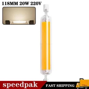 R7S COB 78mm 20W LED Bulb Halogen Dimmable Tube Glass 10W Replace Lamp.n A1I8 - Picture 1 of 14