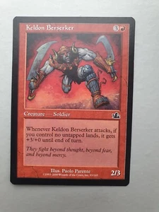 Keldon Berserker , MTG Prophecy (2000). Common Red Creature NM - Picture 1 of 2