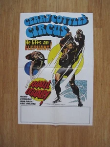 British Cottle's Circus Poster. 1976 Bicentennial Year Show. A new original - Picture 1 of 2
