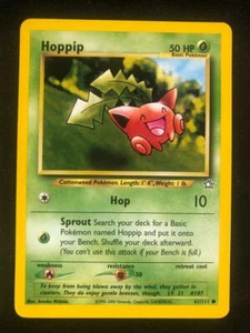 Pokemon 61/111 Hoppip Neo Genesis Common NM - Picture 1 of 2