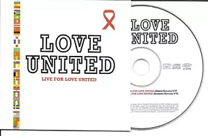CD Single - Love United – Live For Label: Epic – 6724071, Epic - Picture 1 of 2